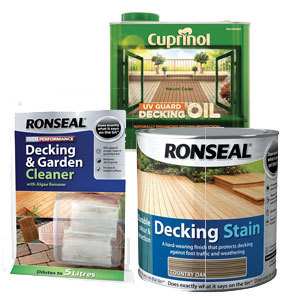 Decking Oils, Stains, Paints & Cleaning